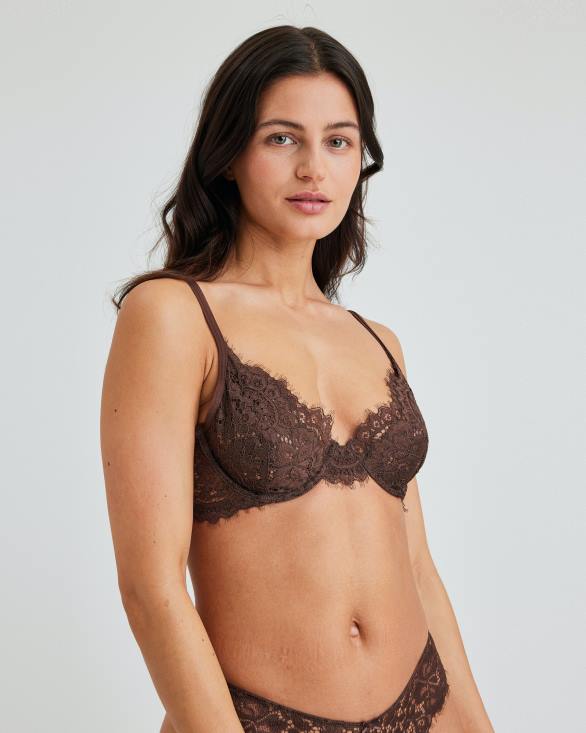 uw mans likteņa tops Bik Bok apģērbs 8XZR491 šokolāde