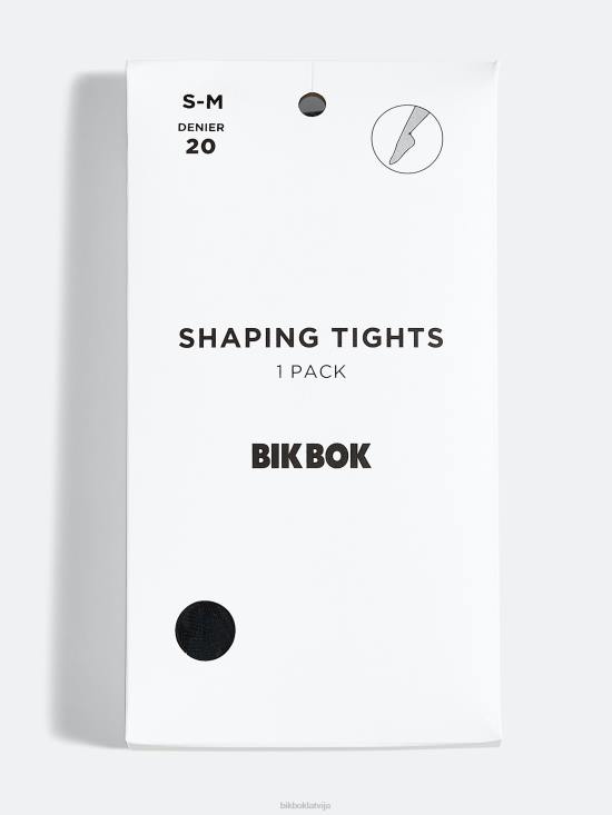 veidojošas zeķubikses 20 denieri Bik Bok apģērbs 8XZR489 melns