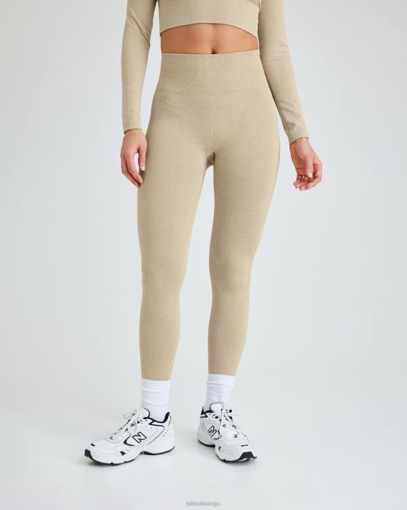 nw pamata bezšuvju zeķubikses Bik Bok apģērbs 8XZR419 gaiši brūns