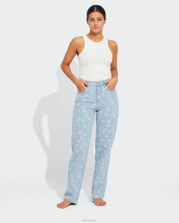 jp parasts plats zieds Bik Bok apģērbs 8XZR47 zils