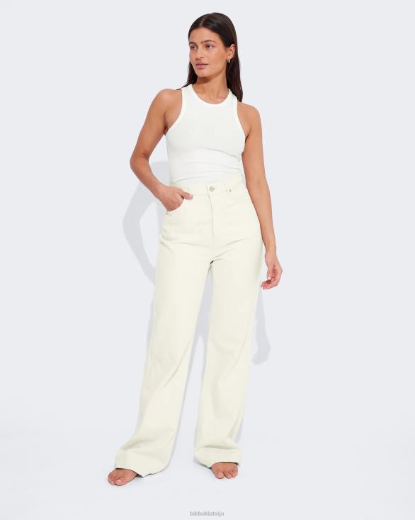 jp regulāra platā ekrū Bik Bok apģērbs 8XZR41 gandrīz balts