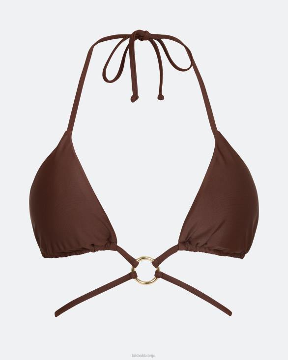 iw saint-tropez tops Bik Bok apģērbs 8XZR405 tumši brūna melanža