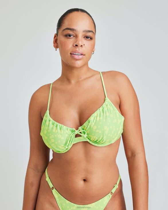 iw sunkissed top Bik Bok apģērbs 8XZR386 ābolu zaļš