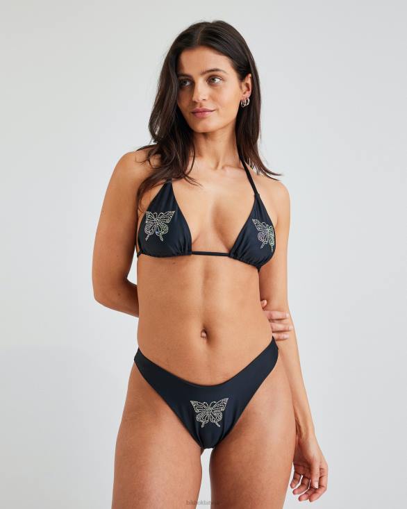 iw vēl augstāks rhinestone bot Bik Bok apģērbs 8XZR339 melns