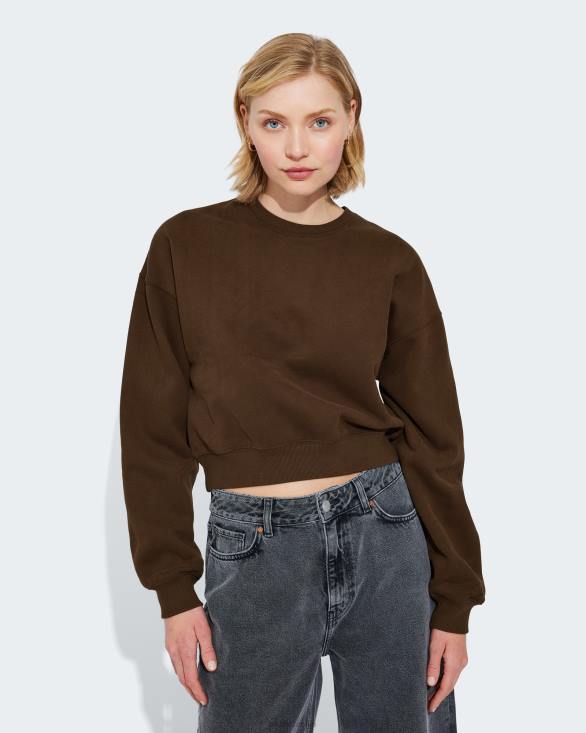 sh cess Bik Bok apģērbs 8XZR126 tumši brūna melanža