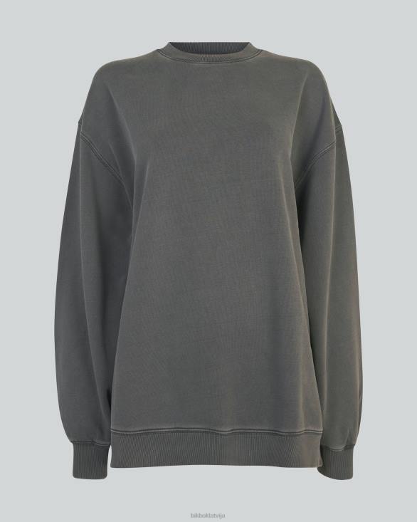 sh liela izmēra crewneck Bik Bok apģērbs 8XZR99 tumši pelēks