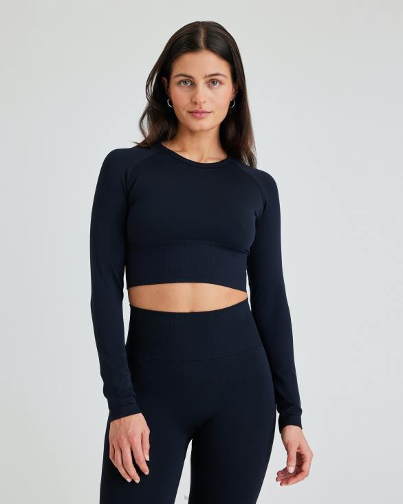 nw basic bezšuvju garām piedurknēm Bik Bok apģērbs 8XZR234 melns