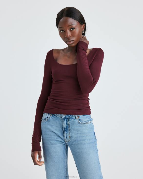 tl Kasidija Bik Bok apģērbs 8XZR152 bordo