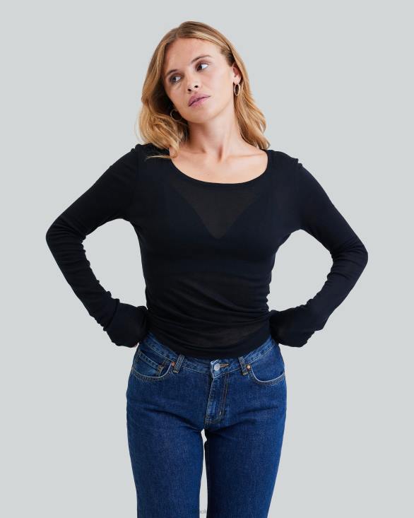 tl augstākā slāņošana Bik Bok apģērbs 8XZR240 melns