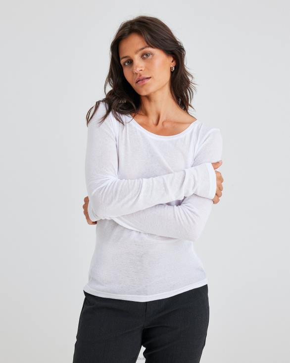 tl augstākā slāņošana Bik Bok apģērbs 8XZR241 balts