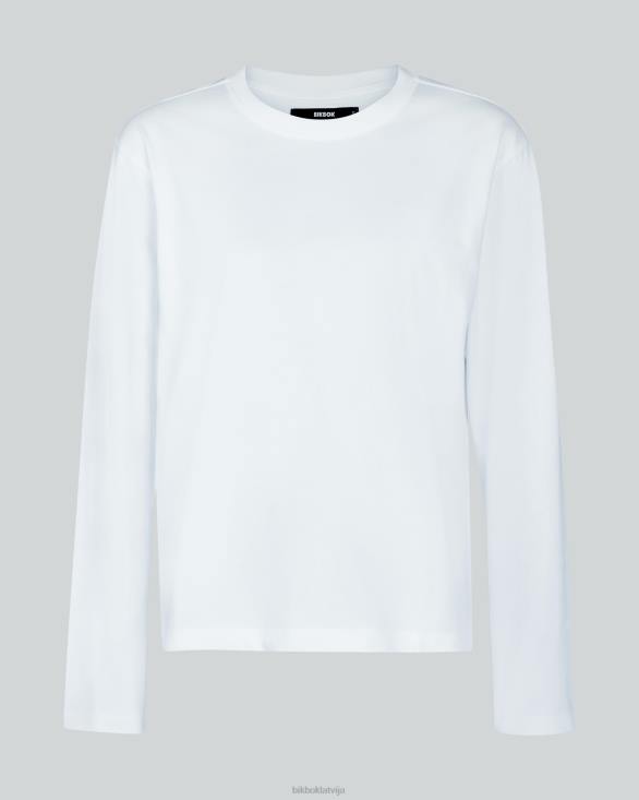 tl pamata garās piedurknes Bik Bok apģērbs 8XZR174 balts